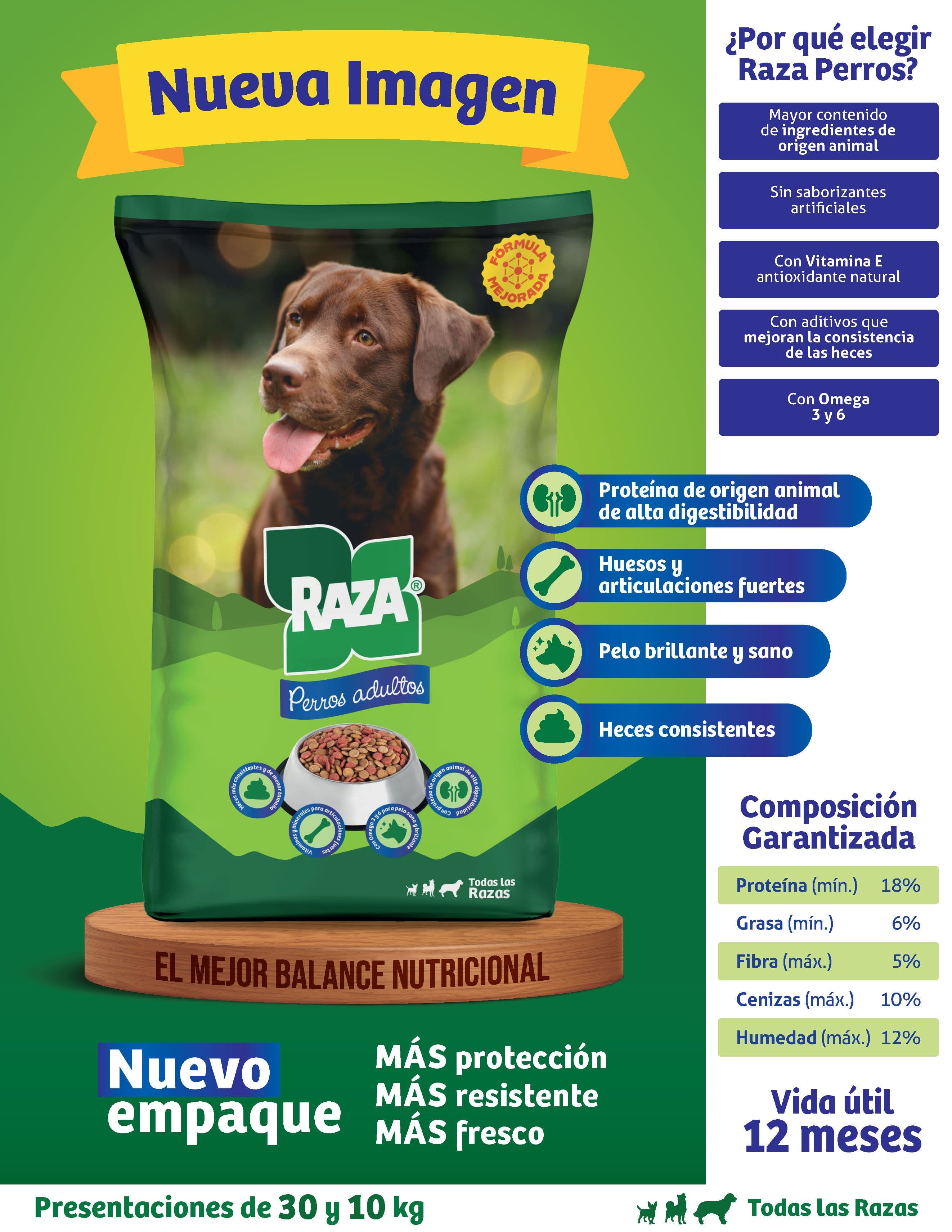 RAZA PERROS x 30 KG
