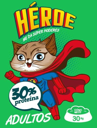 HEROE GATO x 30Kg